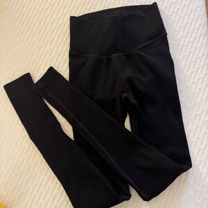 lululemon athletica Black wool Leggings